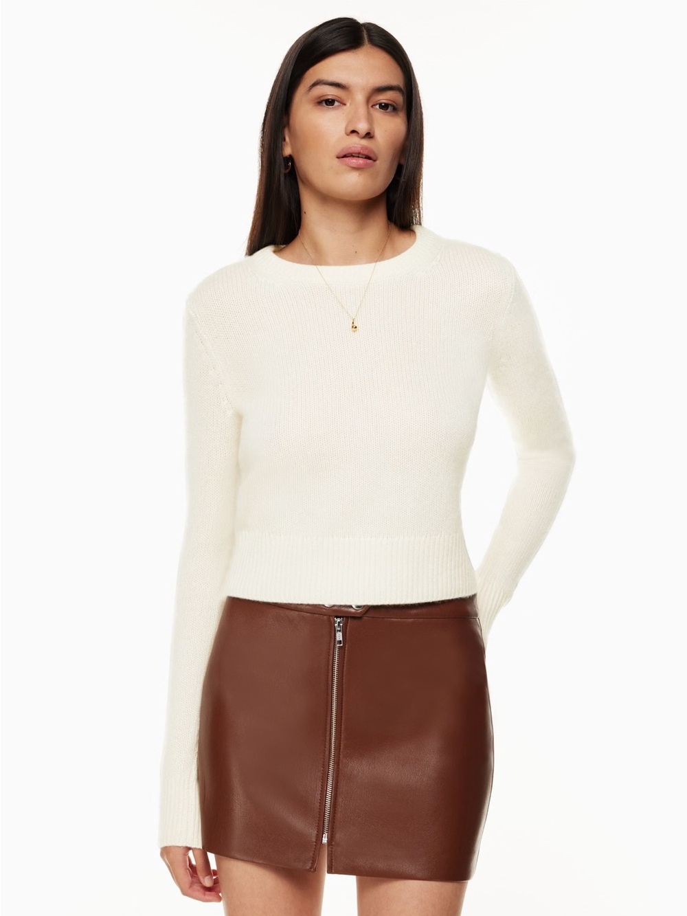 Aritzia Wilfred Luxe Cashmere Lavish Sweater